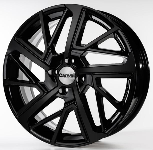 Диски Carwel Мадон 267 6.5 х 17 5*114,3 Et: 37 Dia: 66.6 черный матовый