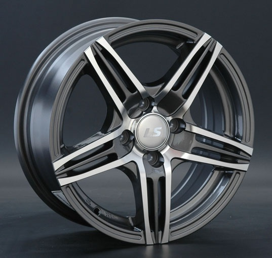 Диски LS wheels LS189 6.5 х 15 4*100 Et: 40 Dia: 73.1 серый с полировкой