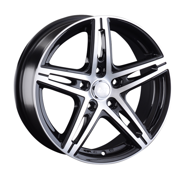 Диски LS wheels LS288 7.5 х 17 4*100 Et: 40 Dia: 60.1 черный полностью полированный