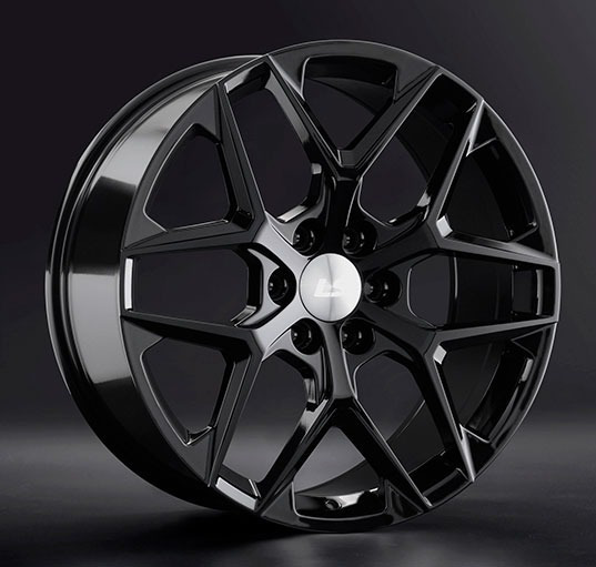Диски LS wheels LS1372 9 х 22 6*139,7 Et: 30 Dia: 100.1 черный матовый