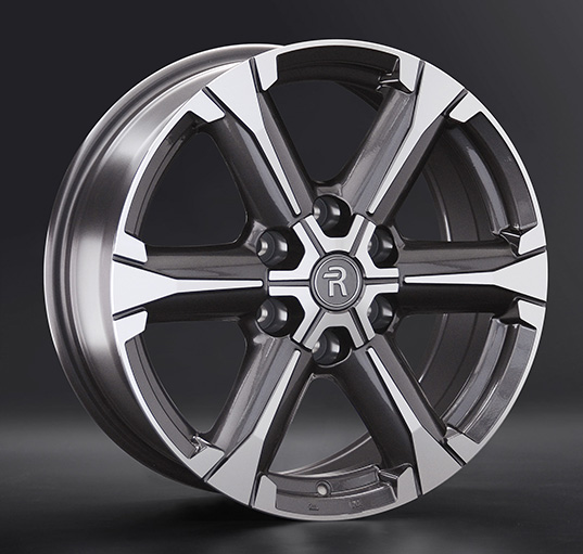 Диски Replay TY350 7.5 х 18 6*139,7 Et: 30 Dia: 106.1 серый с полировкой