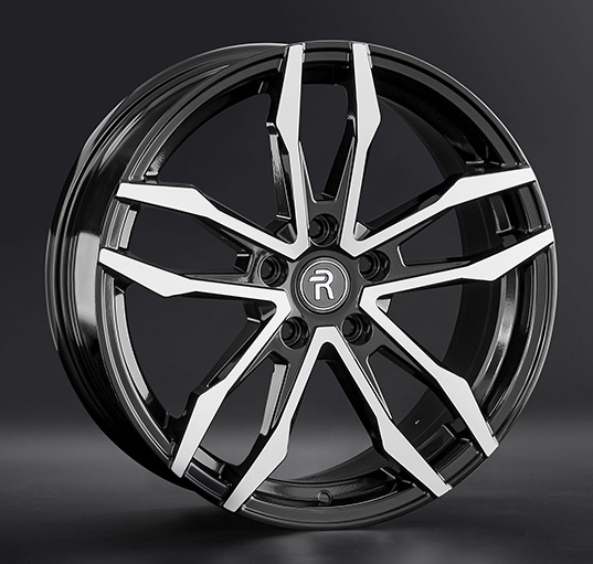 Диски Replay H136 7.5 х 17 5*114,3 Et: 45 Dia: 64.1 черный полностью полированный