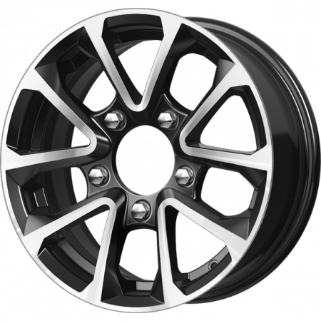 Диски iFree Восток 6 х 15 5*139,7 Et: 40 Dia: 98 черный с проточкой глянцевый
