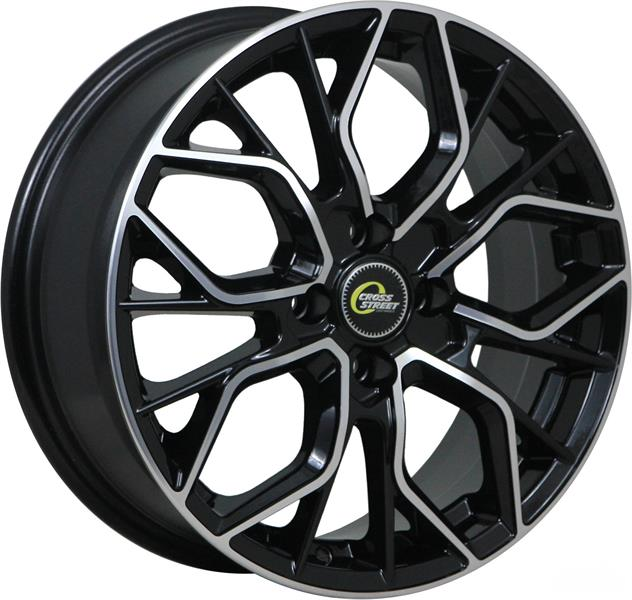 Диски CROSS STREET СR-19 7.5 х 18 5*114,3 Et: 37 Dia: 66.6 черный полностью полированный