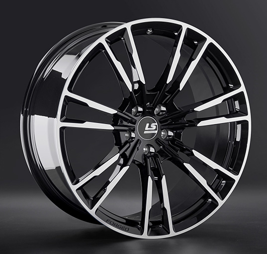Диски LS Forged FG06 8.5 х 19 5*114,3 Et: 45 Dia: 67.1 черный полностью полированный