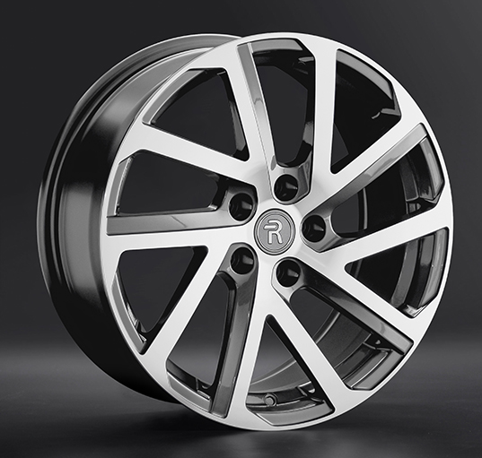 Диски Replay HV73 8 х 18 5*114,3 Et: 40 Dia: 66.6 серый с полировкой