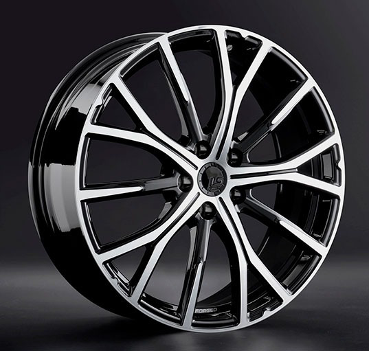 Диски LS Forged LSFG21 8 х 19 5*120 Et: 30 Dia: 72.6 черный полностью полированный