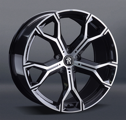 Диски Replay A166 9.5 х 21 5*112 Et: 31 Dia: 66.6 черный полностью полированный