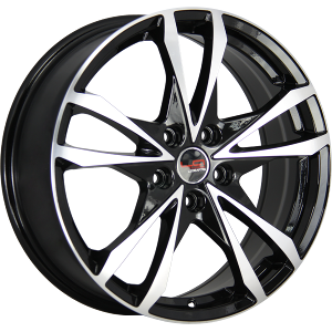 Диски Replica Concept H508 7 х 18 5*114,3 Et: 50 Dia: 64.1 черный полностью полированный