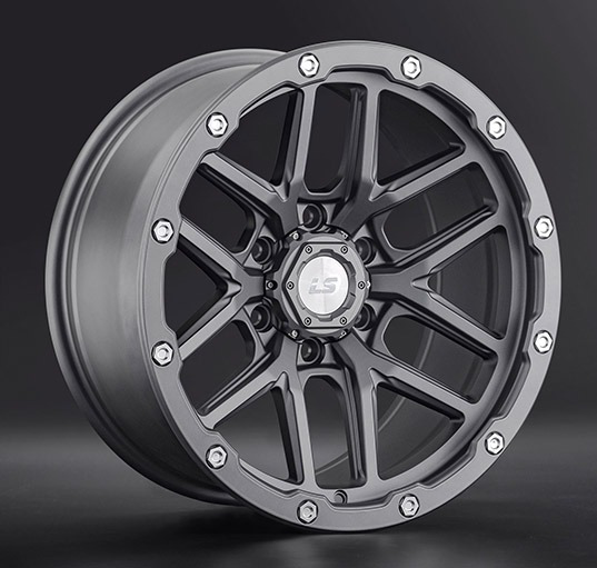 Диски LS wheels LS1362 9.5 х 18 6*139,7 Et: 0 Dia: 106.1 серый матовый