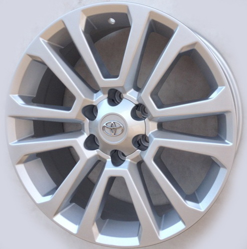 Диски Replica FR TY 642 7.5 х 18 6*139,7 Et: 25 Dia: 106.1 классический серебристый цвет