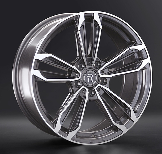 Диски Replay KI346 8 х 18 5*114,3 Et: 34 Dia: 67.1 серый с полировкой