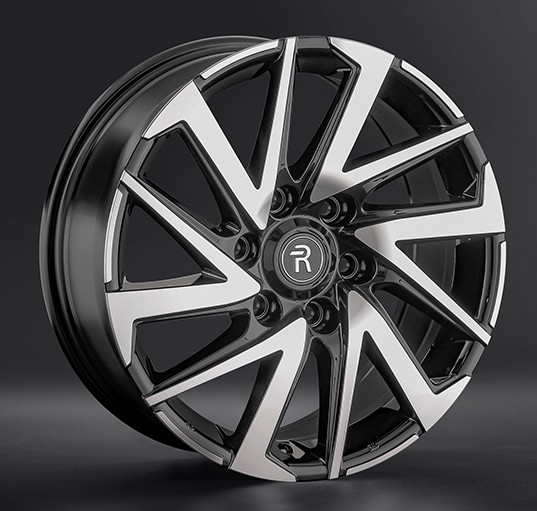 Диски Replay TY387 7.5 х 18 6*139,7 Et: 25 Dia: 106.1 черный полностью полированный