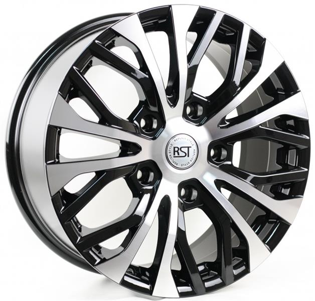 Диски RST R088 8 х 18 5*150 Et: 56 Dia: 110.1 черный с проточкой глянцевый