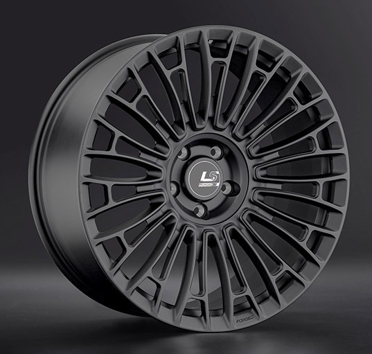 Диски LS Forged FG25 9.5 х 22 5*130 Et: 71 Dia: 71.6 черный матовый