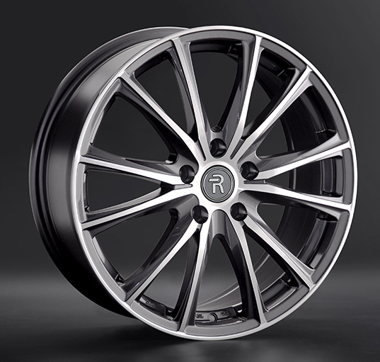 Диски Replay GL30 7 х 18 5*114,3 Et: 45 Dia: 60.1 серый с полировкой