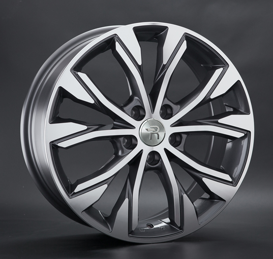 Диски Replay VV237 7 х 18 5*112 Et: 43 Dia: 57.1 серый с полировкой