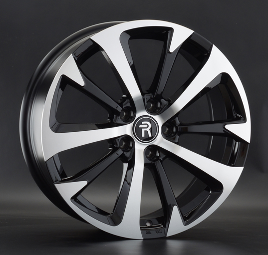 Диски Replay TY260 7 х 17 5*114,3 Et: 35 Dia: 60.1 черный полностью полированный