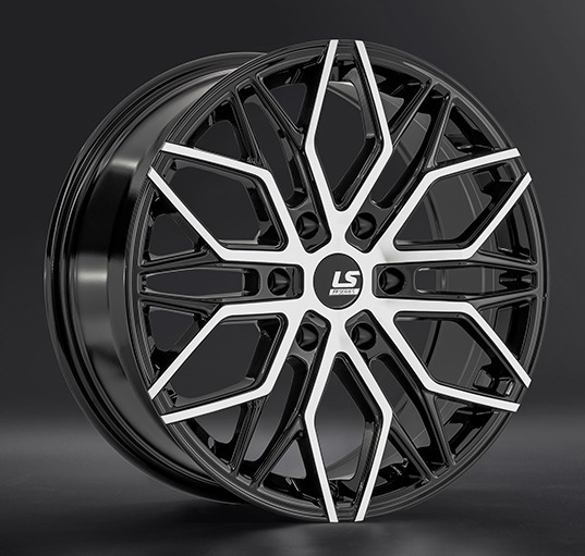 Диски LS wheels FlowForming RC103 9 х 20 6*139,7 Et: 40 Dia: 100.1 черный полностью полированный