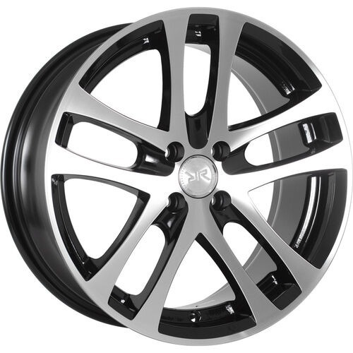 Диски RR CSS 266 7.5 х 17 4*98 Et: 28 Dia: 58.6 черный с проточкой глянцевый