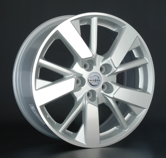 Диски Replica LA NS139 7.5 х 18 5*114,3 Et: 50 Dia: 66.1 классический серебристый цвет