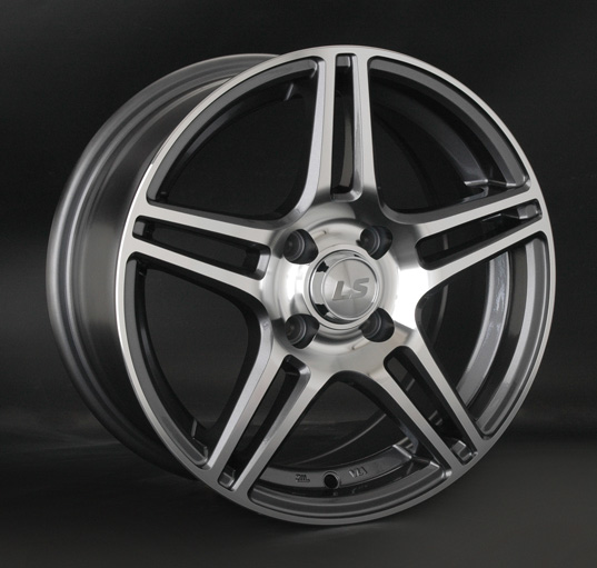 Диски LS wheels LS 770 6 х 14 4*100 Et: 40 Dia: 73.1 серый с полировкой