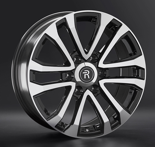 Диски Replay MI174 7.5 х 18 6*139,7 Et: 38 Dia: 67.1 черный полностью полированный