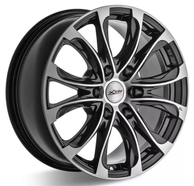 Диски X'trike X-134 8 х 18 6*139,7 Et: 38 Dia: 67.1 черный с проточкой глянцевый