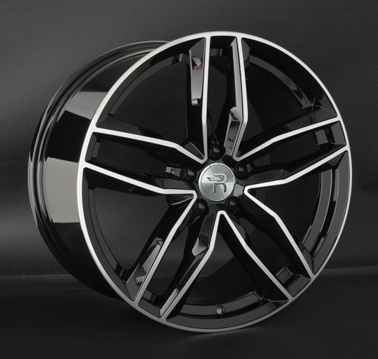 Диски Replay A102 9.5 х 21 5*112 Et: 31 Dia: 66.6 черный полностью полированный