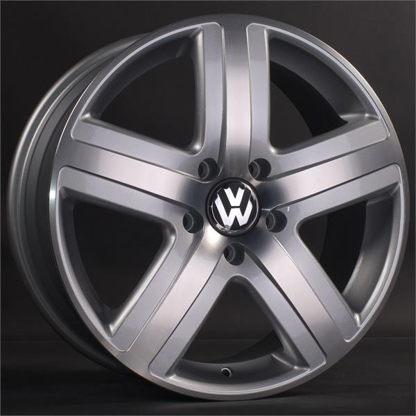 Диски RPLC VW3 8 х 18 5*130 Et: 57 Dia: 71.6 серебристый с проточкой