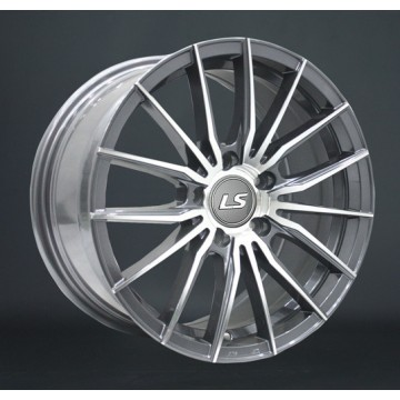 Диски LS wheels LS791 6.5 х 15 4*100 Et: 40 Dia: 73.1 серый с полировкой