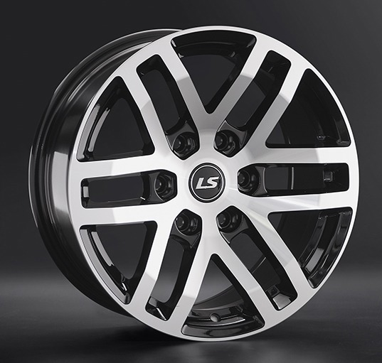 Диски LS wheels LS 1279 9 х 18 6*139,7 Et: 25 Dia: 106.1 черный полностью полированный