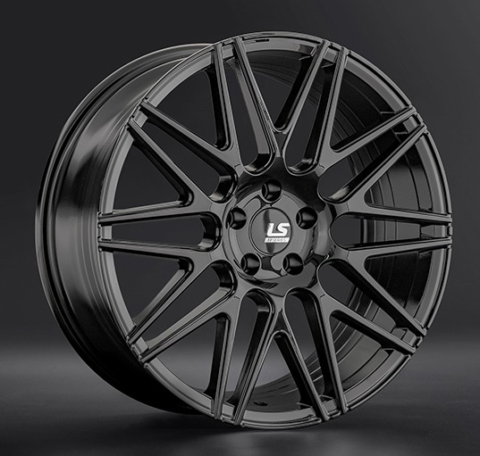Диски LS wheels FlowForming RC51 8.5 х 19 5*108 Et: 30 Dia: 65.1 черный матовый