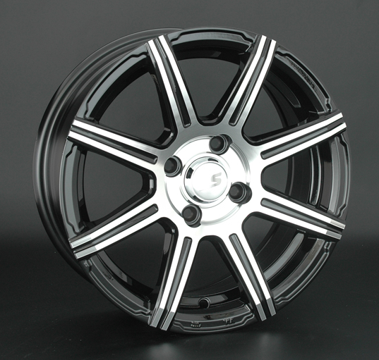 Диски LS wheels LS571 7 х 16 4*100 Et: 40 Dia: 73.1 черный полностью полированный