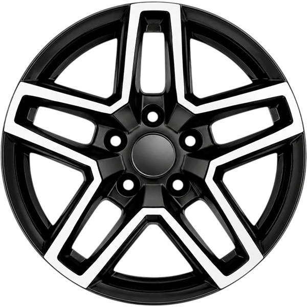 Диски RST R238 8 х 18 6*139,7 Et: 36 Dia: 100.1 черный с проточкой матовый