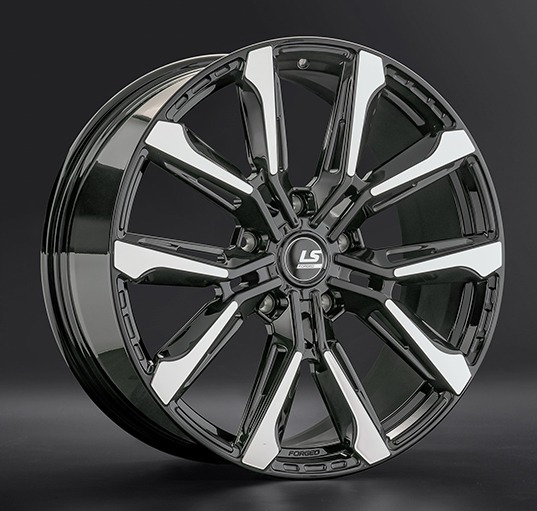 Диски LS Forged FG34 8.5 х 21 5*150 Et: 54 Dia: 110.1 черный полностью полированный