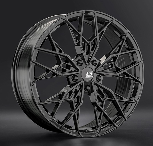 Диски LS wheels FlowForming RC83 8.5 х 20 5*108 Et: 30 Dia: 65.1 черный матовый