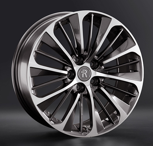 Диски Replay LX141 8 х 18 5*114,3 Et: 30 Dia: 60.1 серый с полировкой