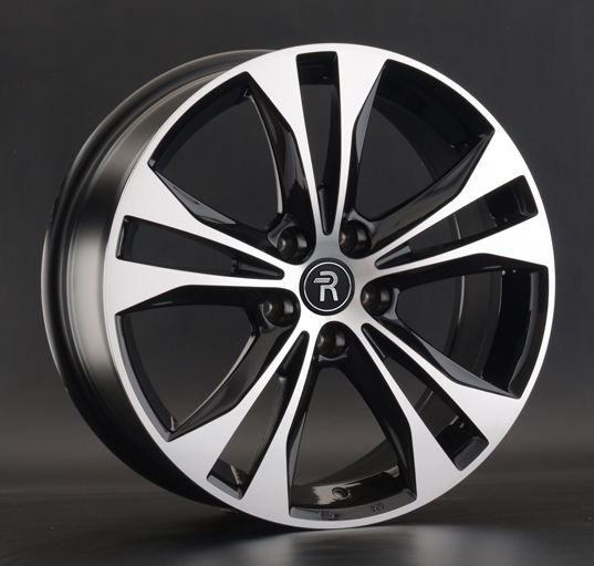 Диски Replay TY141 7.5 х 18 5*114,3 Et: 30 Dia: 60.1 черный полностью полированный