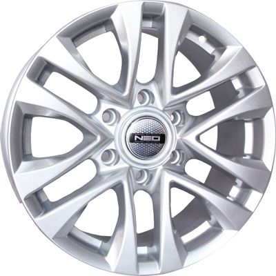 Диски Tech Line 832 7.5 х 18 6*139,7 Et: 25 Dia: 106.1 классический серебристый цвет