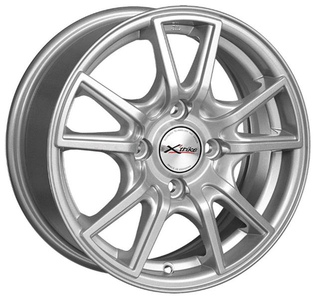 Диски X'trike X-104 6 х 14 5*114,3 Et: 38 Dia: 67.1 классический серебристый цвет
