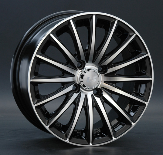 Диски LS wheels LS804 6.5 х 15 5*100 Et: 38 Dia: 57.1 черный полностью полированный