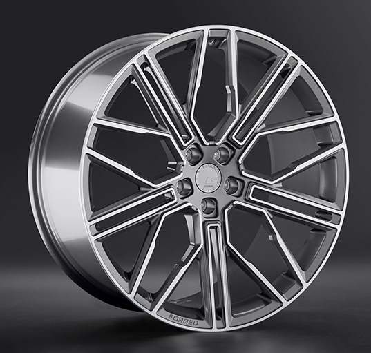 Диски LS Forged FG08 10.5 х 22 5*112 Et: 31 Dia: 66.6 черный полностью полированный
