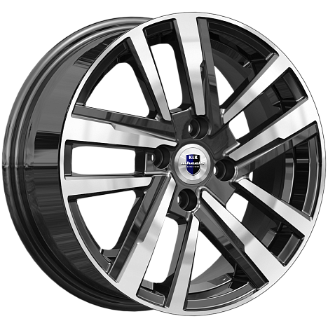 Диски K&K Хант (КС1034) 6 х 15 4*100 Et: 45 Dia: 67.1 черный с проточкой глянцевый