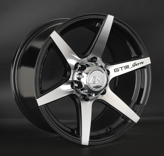 Диски LS wheels LS800 9 х 18 6*139,7 Et: 25 Dia: 106.1 черный матовый