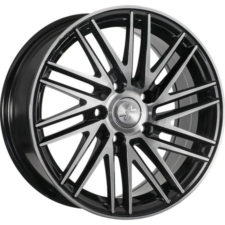Диски RR CSS3307 6.5 х 15 5*100 Et: 35 Dia: 57.1 черный с проточкой глянцевый