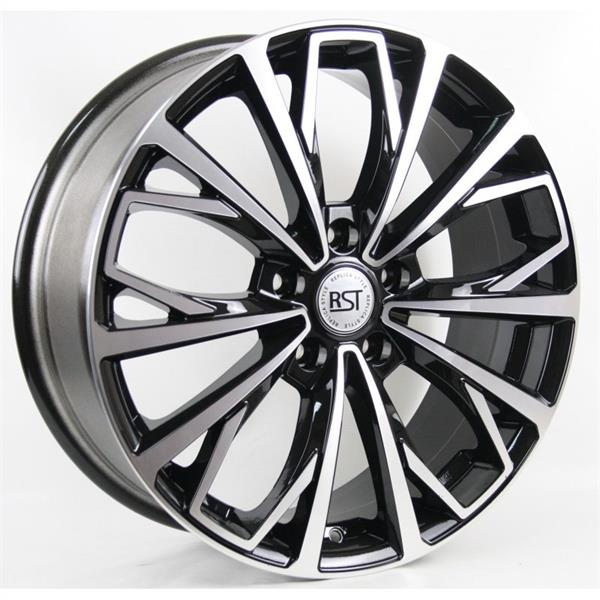 Диски RST R038 7 х 18 5*108 Et: 36 Dia: 65.1 черный с проточкой глянцевый