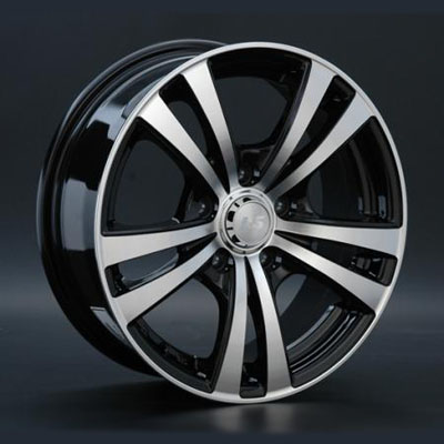Диски LS wheels LS141 6.5 х 15 4*108 Et: 27 Dia: 65.1 черный полностью полированный