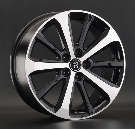 Диски Replay KI233 7.5 х 18 5*114,3 Et: 50.5 Dia: 67.1 черный полностью полированный