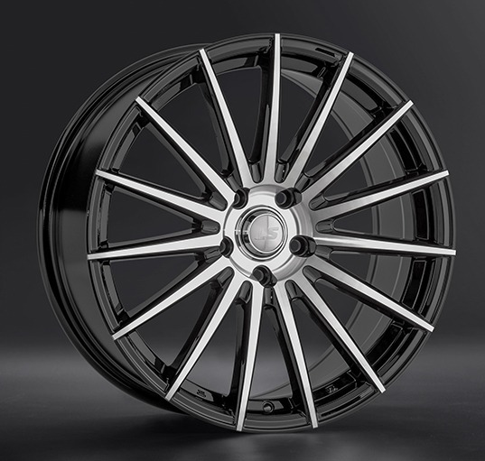 Диски LS wheels LS1373 8.5 х 19 5*114,3 Et: 40 Dia: 67.1 черный полностью полированный
